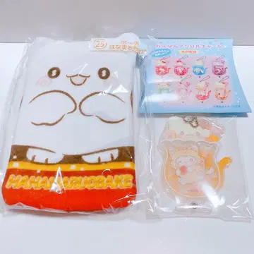 고양이 소다 커스텀 아크릴 참 꽃무늬 유령 세트