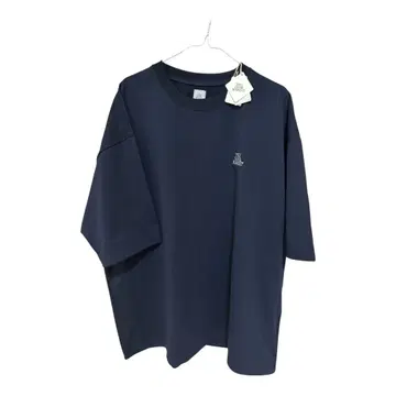 YES GOOD MARKET 네이비 오버 사이즈 티셔츠