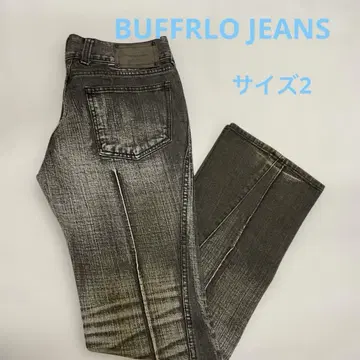 BUFFRLO JEANS 데님 팬츠 라메 가공 사이즈 2 #1579