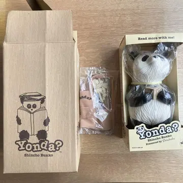 Yonda? 팬더 신초샤 문고 소프트 비닐 인형