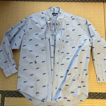 NAUTICA 로고 프린트 셔츠 XL