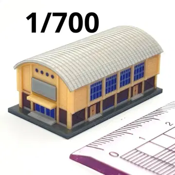 1/700 체육관 미니어처 피규어 디오라마 1/64보다 작은 주택 모형