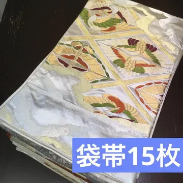 오비 묶음 판매] 후쿠로 오비 15장 리메이크 소재 핸드메이드용