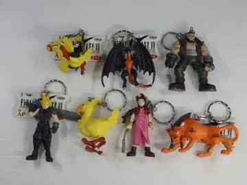 파이널 판타지 7 FF7 피규어 키링 당시 상품
