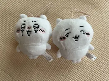 치이카와 봉제 인형 마스코트 2개 세트