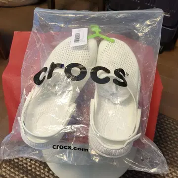 Crocs 화이트 26.0cm 샌들 라이트 라이드 360 크로그