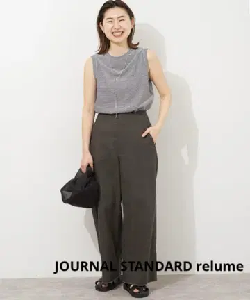 RayonLinen/컷오프 세미 와이드 PT 38
