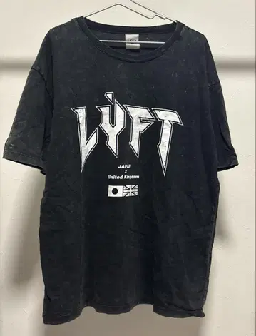 LYFT LONDON PUNK LOGO VINTAGE BIG 티셔츠