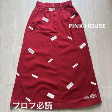 PINK HOUSE 데님 스커트 롱 스커트 M