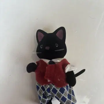 실바니안 패밀리 검은 고양이 인형 본체