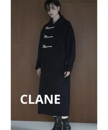 CLANE 오버 맥시 더플 코트