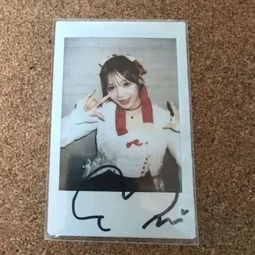 CUTIE STREET 후루사와 리사 발렌타인 특별 사인 폴라로이드