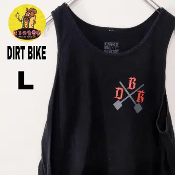 usa 구제 의류 DIRT BIKE 탱크탑 L 블랙
