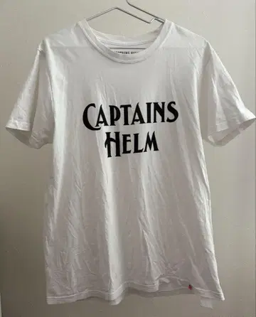 CAPTAINS HELM 캡틴스 헬름 로고 프린트 티셔츠 USA제