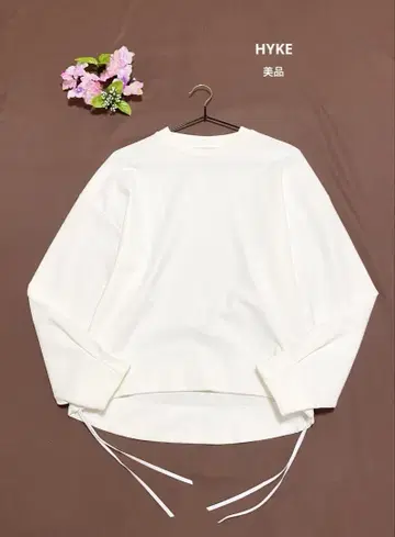 하이크 풀오버 사이드 지퍼 라운드넥 티셔츠 맨투맨 긴팔
