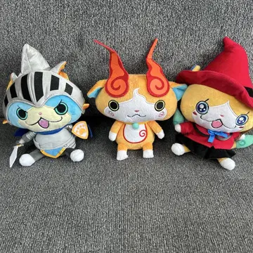 요괴워치 코마상 냥 기사 냥 마녀 봉제 인형 요로즈마트