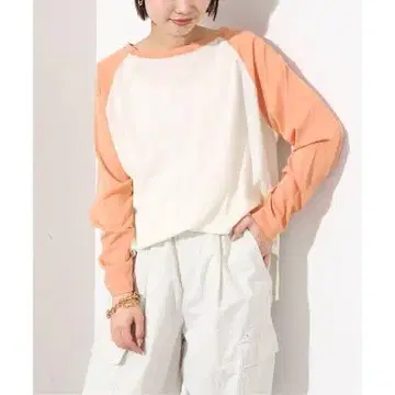슬로우브 이에나 래글런 티셔츠