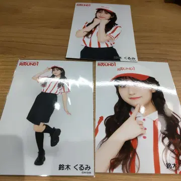AKB48 도쿄 다이마루 라운드 원 브로마이드 3종 컴프 스즈키 쿠루미