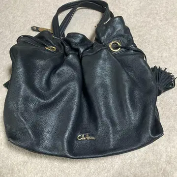 콜한 천연 가죽 백