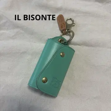 미사용 IL BISONTE 일비종떼 키케이스 페르시아 그린