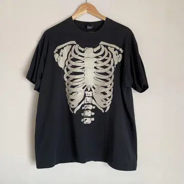 뼈 BONE T-셔츠 90년대 스크린 스타 XL