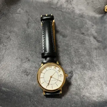 마크 제이콥스 손목시계 MARC JACOBS 골드 여성용 블랙