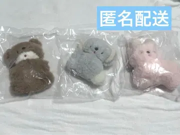 니코야마 포케 클립 가챠 곰 토끼 코알라 3개 세트