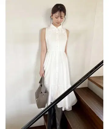 SNIDEL 이레헴 셔츠 원피스