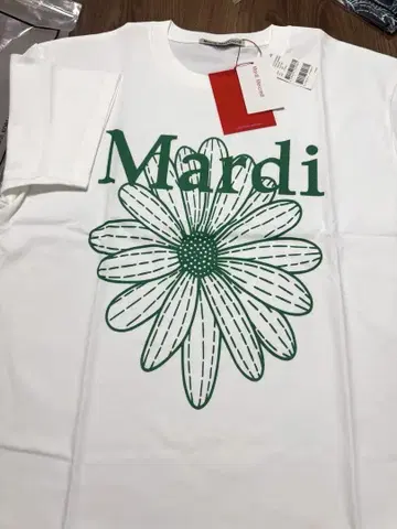 새상품 마르디메크르디 Mardi Mercredi 꽃무늬 프린트 티셔츠