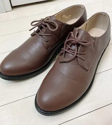 빅 사이즈 여성용 힐 25.5cm 브라운