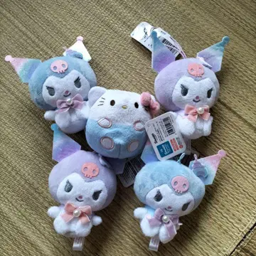 산리오 할로윈 봉제 인형 5종 세트