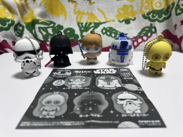 STAR WARS 스타 워즈 러버 피규어 5종 컴플리트 세트