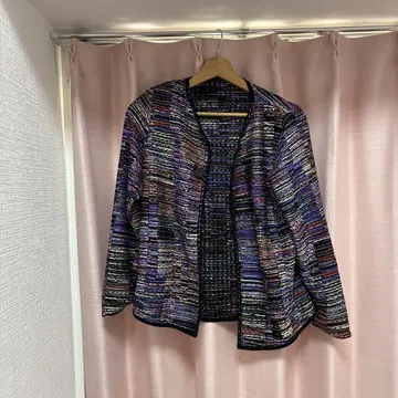 멀티 컬러 자켓