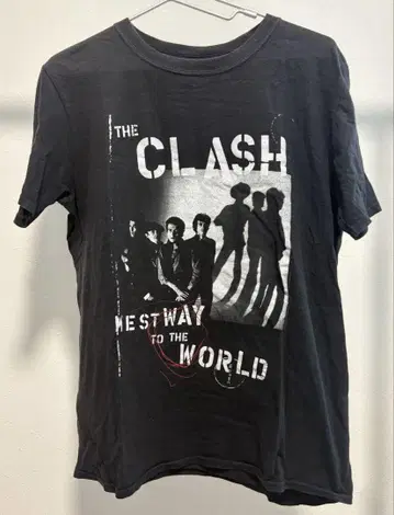 THE CLASH WESTWAY TO THE WORLD 밴딩 티셔츠