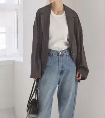 ANGI/시어 자켓/테일러드 자켓