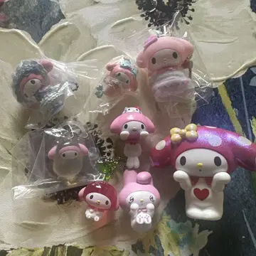 마이멜로디 가챠가챠 치비토모 리멘트 피코노루 묶음 판매