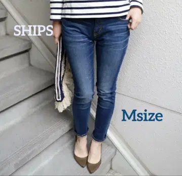 SHIPS 스키니 데님 M 사이즈