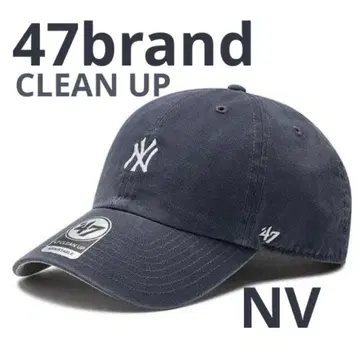 47 CLEAN UP NY YANKEES 미니 로고 VN 네이비