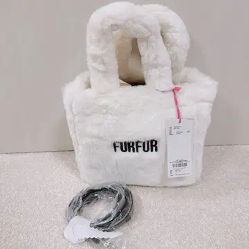 furfur 에코 퍼 토트백 숄더백 새상품 미사용 택 포함