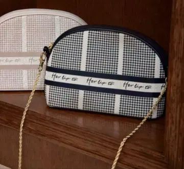 하립투 Jacquard Chain Pochette 체인 없음