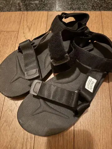 SUICOKE 스포츠 샌들 블랙 us6