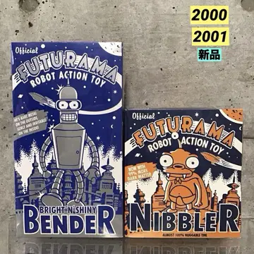 FUTURAMA 로봇 액션 토이 BENDER & NIBBLER