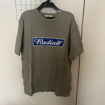 Radiall 로고 티셔츠 M 사이즈 올리브