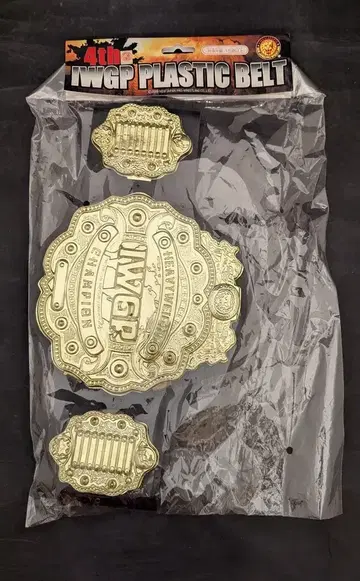 신일본 프로레슬링 플라스틱 챔피언 벨트 4th IWGP 플라스틱 벨트