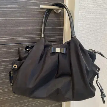 케이트 스페이드 블랙 나일론 마더백