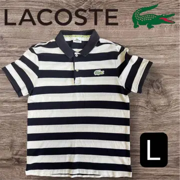 90s Vintage LACOSTE 레귤러 핏 피케 셔츠 L 사이즈