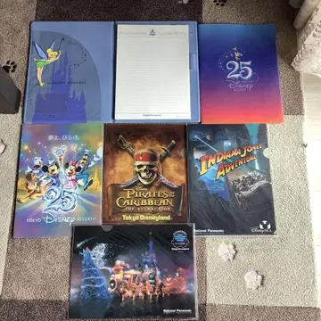도쿄 디즈니랜드 20주년 파일 & 클리어 파일 6종 세트