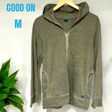 굿온 GOOD ON/후드티/지퍼 T 후디 맨투맨 M