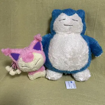 포켓몬 카비곤과 에네코의 봉제 인형