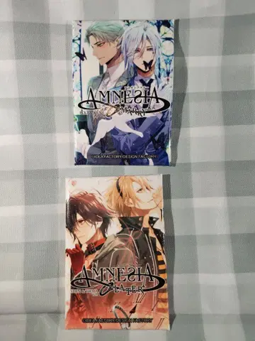 AMNESIA 오토메이트 서적 스퀘어 배지 이키 토마 신 켄트